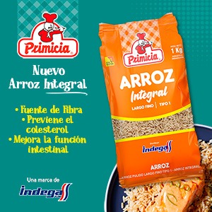 Nuevo arroz integral PRIMICIA